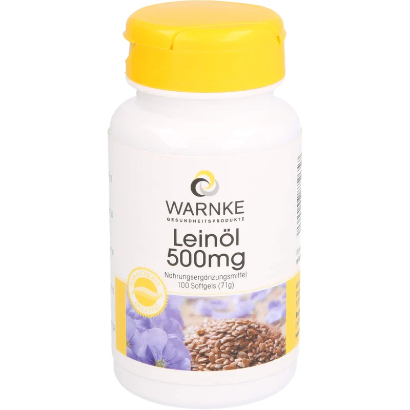 Leinöl 500mg, 100 St KAP