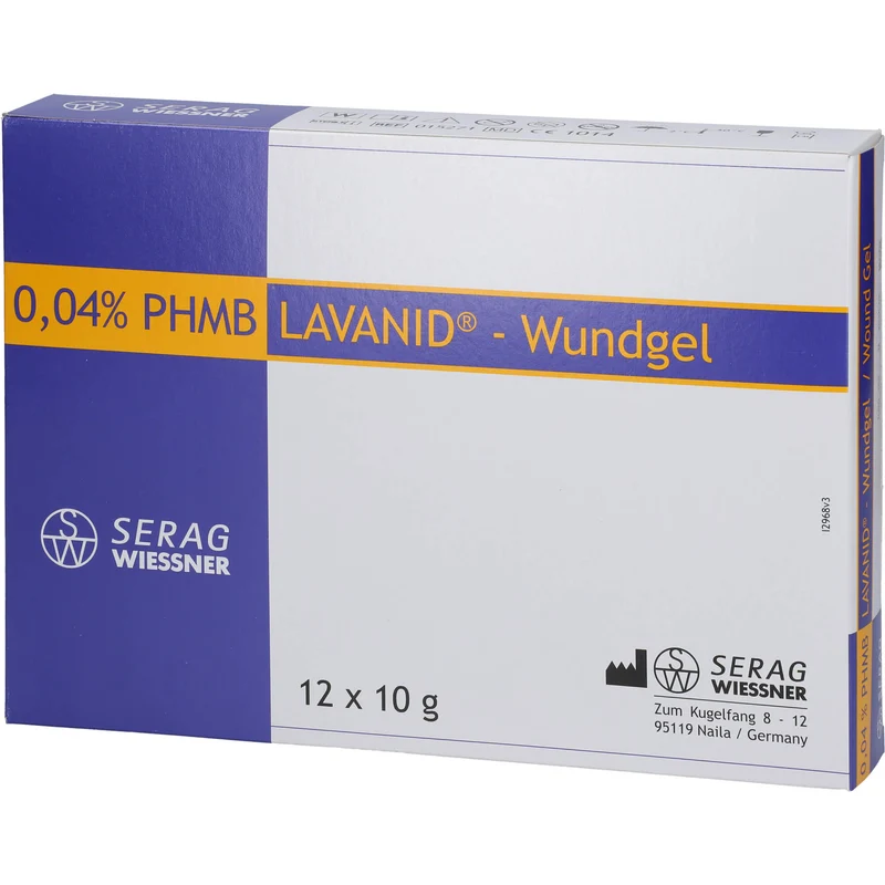 Lavanid Wundgel, 12X10 g GEL