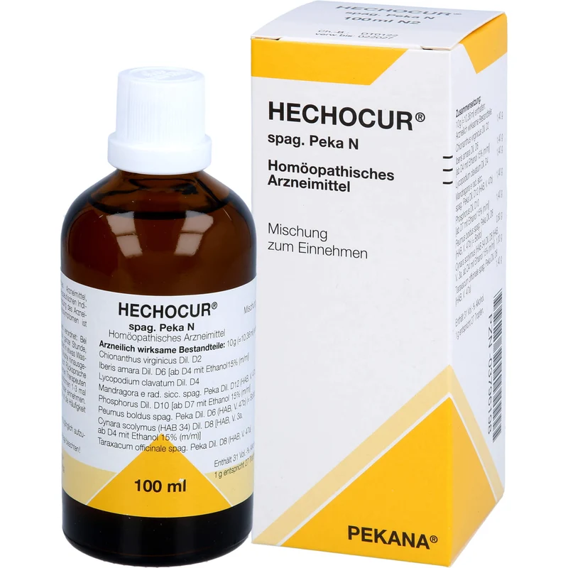 HECHOCUR spag. Peka N Tropfen, 100 ml Lösung