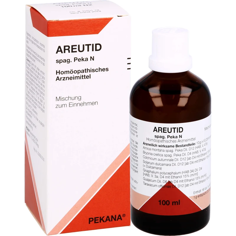 PEKANA Areutid spag. Peka N Tropfen, 100 ml Lösung