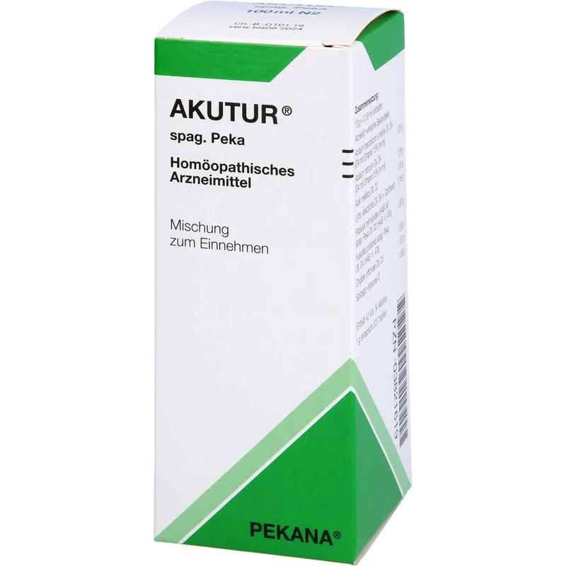 Akutur spag. Peka Tropfen, 100 ml Lösung