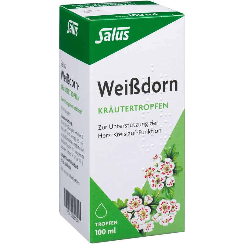 Salus Weißdorn-Kräutertropfen, 100 ml Lösung