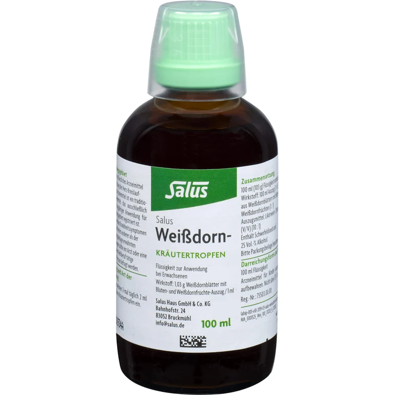 Salus Weißdorn-Kräutertropfen, 100 ml Lösung