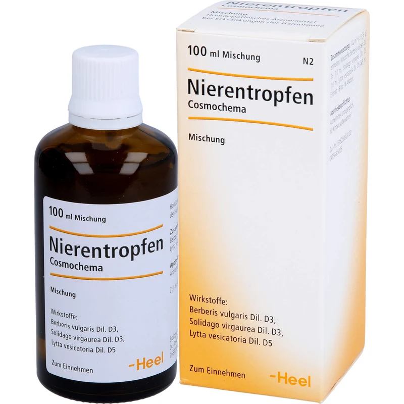 Heel Nierentropfen Cosmochema Mischung, 100 ml Lösung