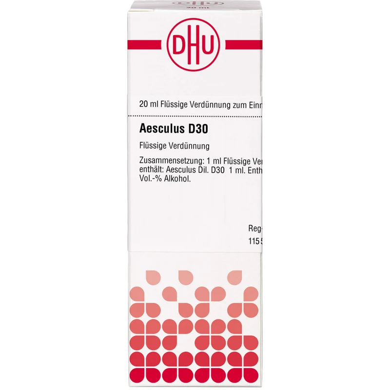 DHU Aesculus D30 Dilution, 20 ml Lösung