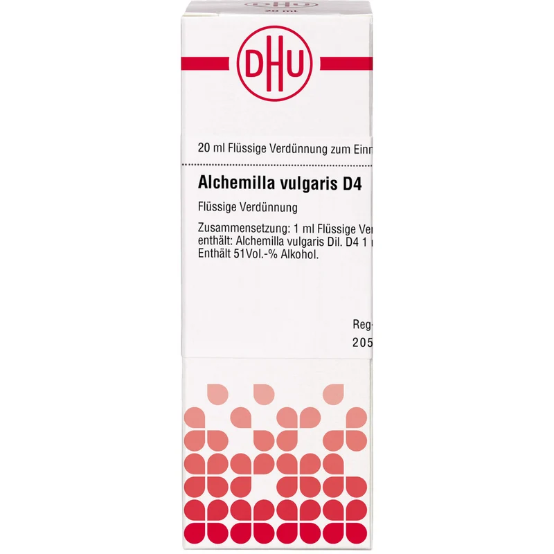 Alchemilla vulgaris D4 DHU Dilution, 20 ml Lösung