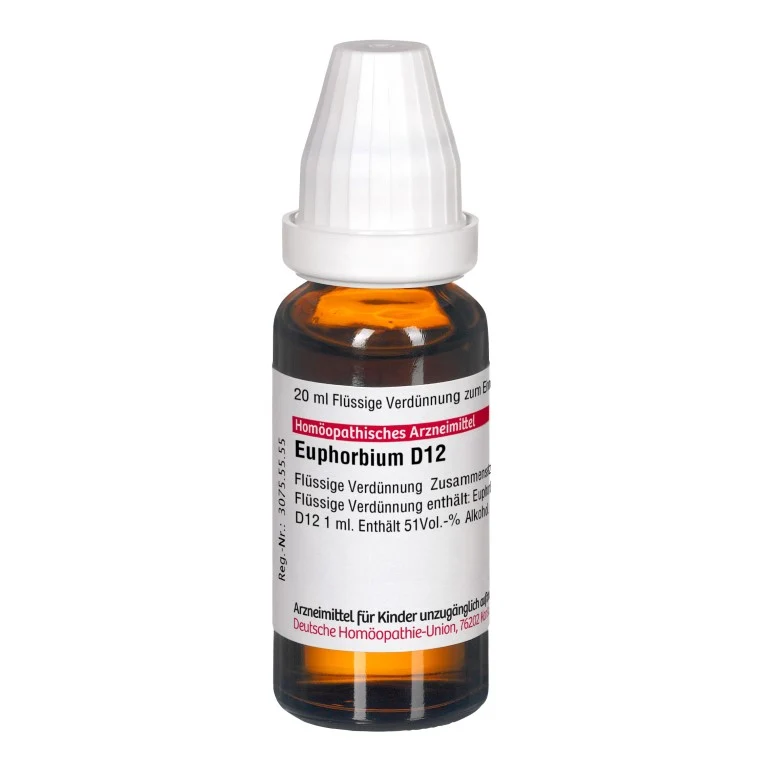 DHU Euphorbium D 12 flüssige Verdünnung, 20 ml Lösung