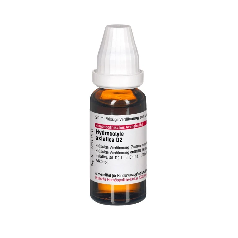 Hydrocotyle asiatica D2 DHU Dilution, 20 ml Lösung