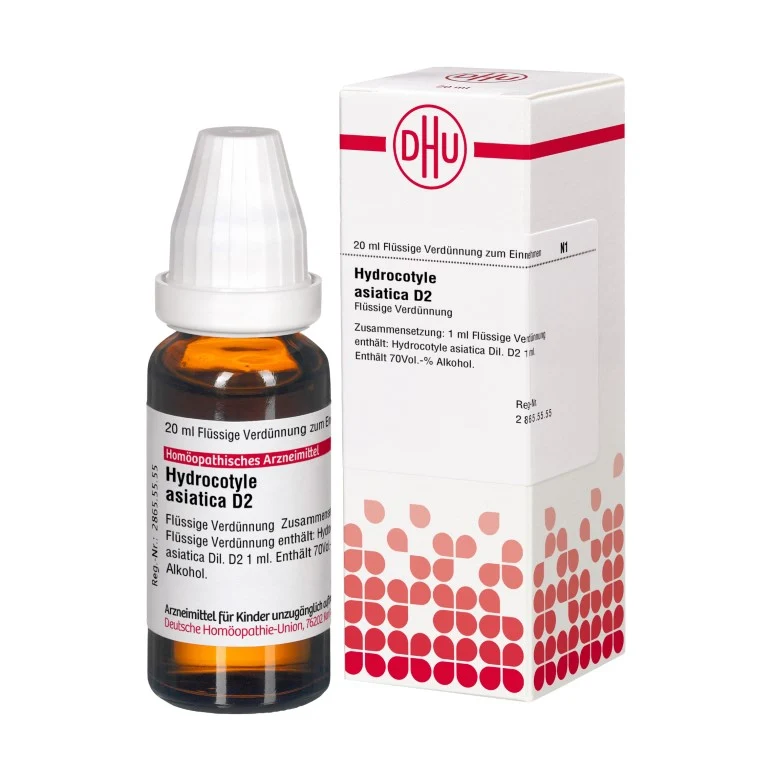 Hydrocotyle asiatica D2 DHU Dilution, 20 ml Lösung