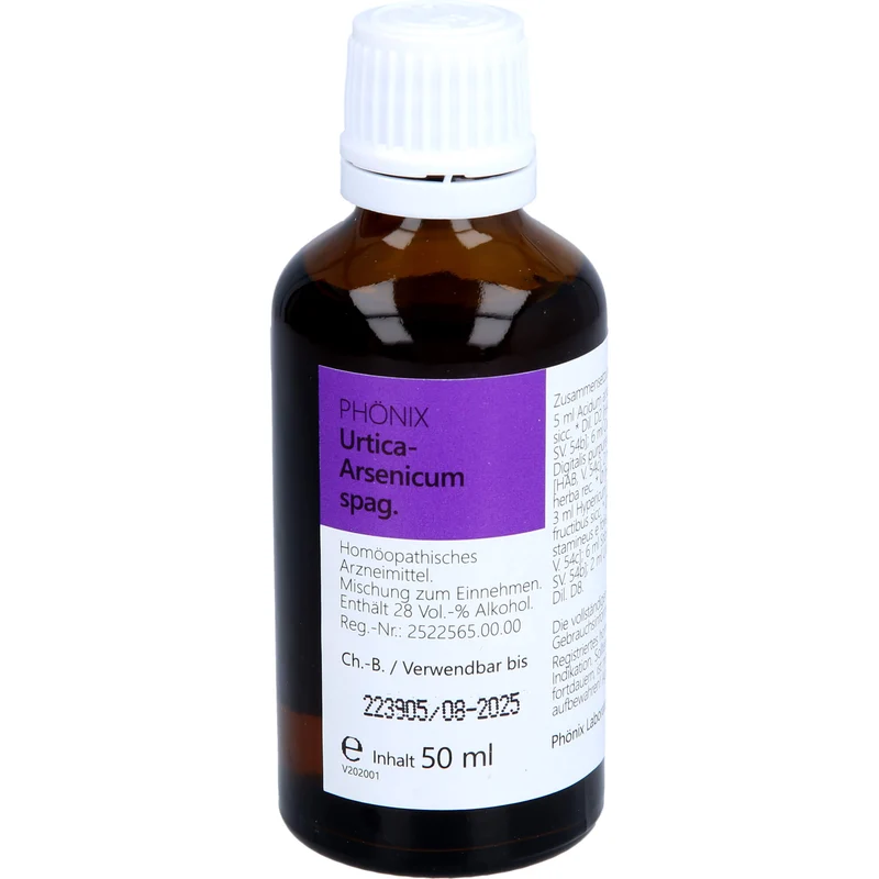 PHÖNIX Urtica Arsenicum spag. Tropfen, 50 ml Mischung