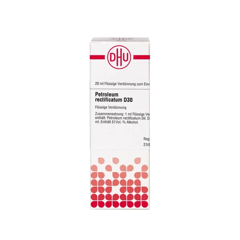 Petroleum rectificatum D30 DHU Dilution, 20 ml Lösung