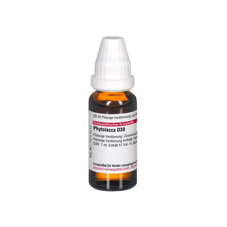 DHU Phytolacca D30 Dilution, 20 ml Lösung