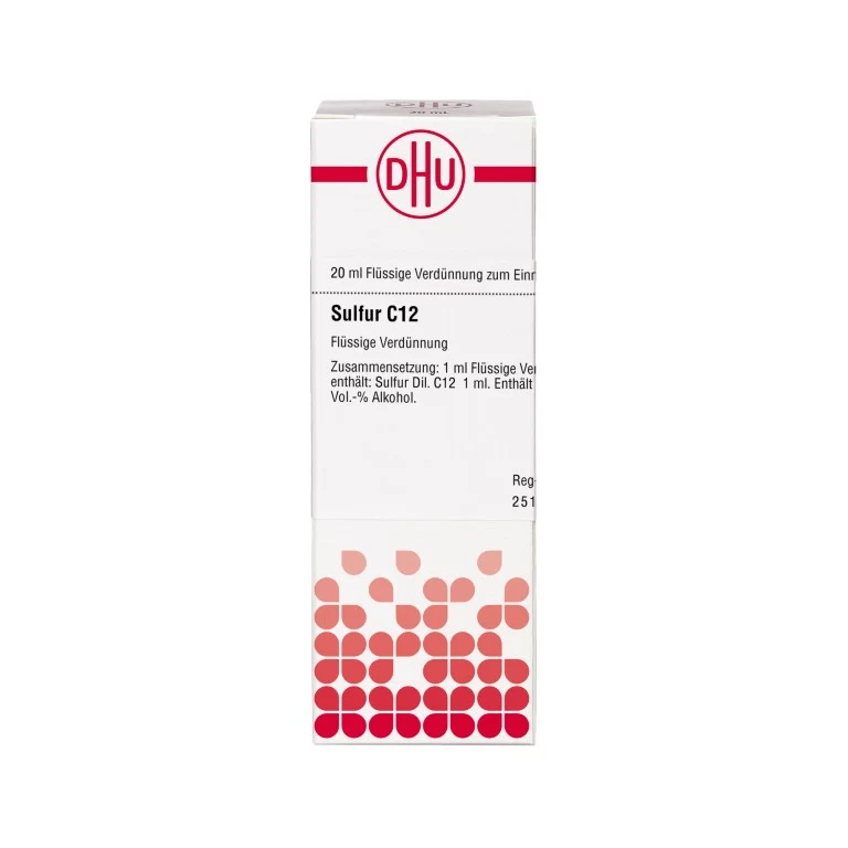 DHU Sulfur C12 Dilution, 20 ml Lösung