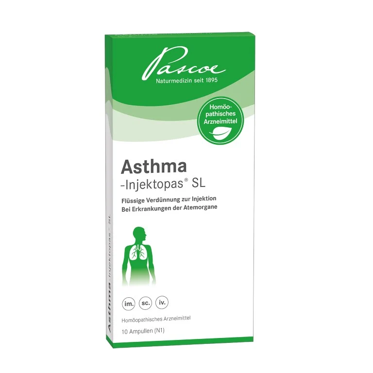 Pascoe Asthma-Injektopas SL flüssige Verdünnung zur Injektion bei Erkrankungen der Atemorgane, 10 St. Ampullen