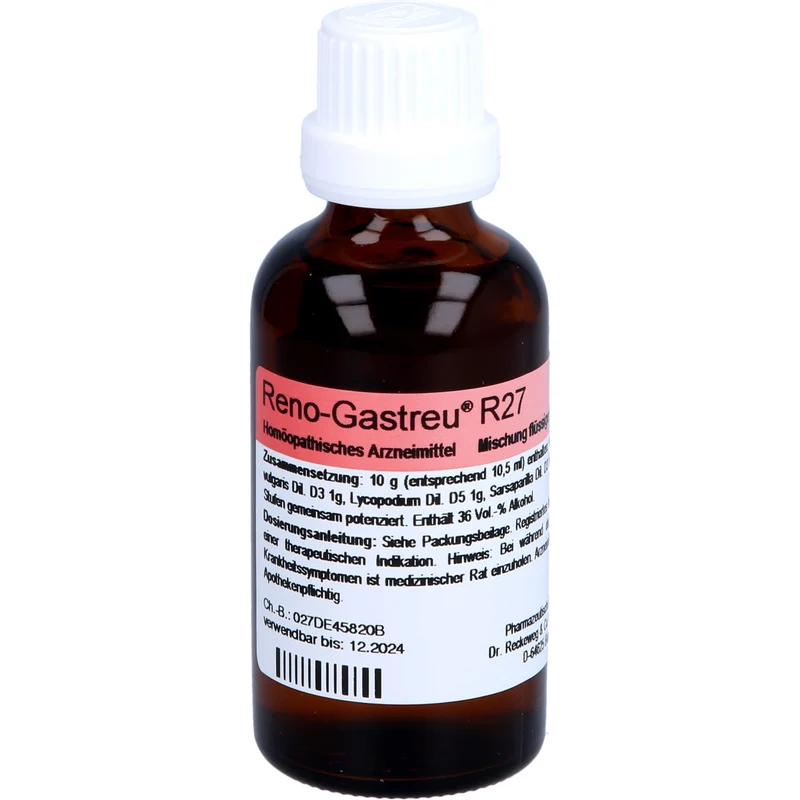 Dr. Reckeweg Reno-Gastreu R27 Tropfen, 50 ml Lösung
