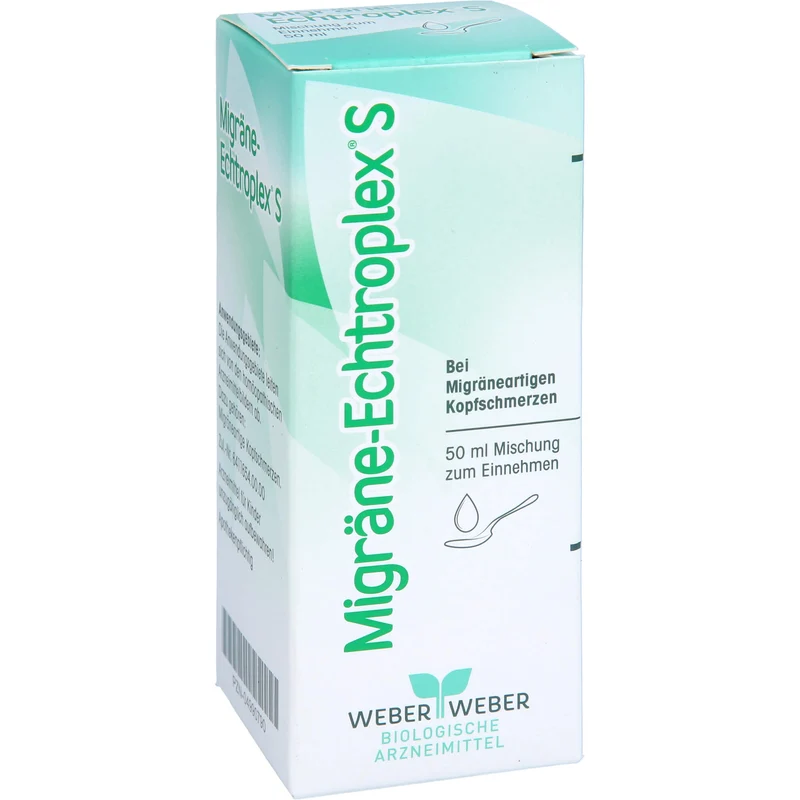 Migräne-Echtroplex S Mischung bei migräneartigen Kopfschmerzen, 50 ml Mischung