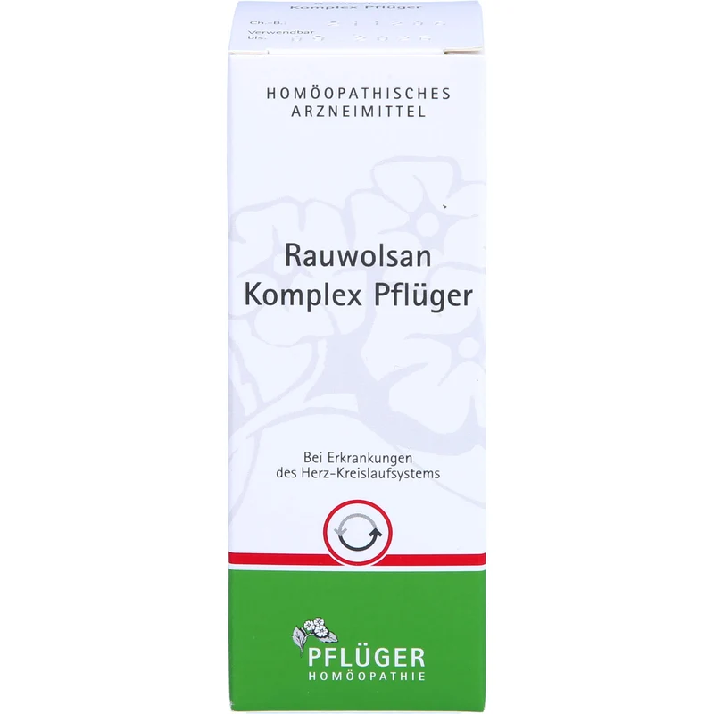 Pflüger Rauwolsan Komplex Tropfen bei Erkrankungen des Herz-Kreislaufsystems, 50 ml Lösung