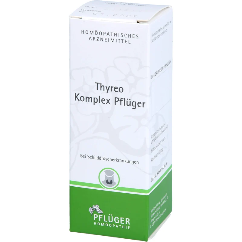 Pflüger Thyreo Komplex Tropfen bei Schilddrüsenerkrankungen, 50 ml Lösung