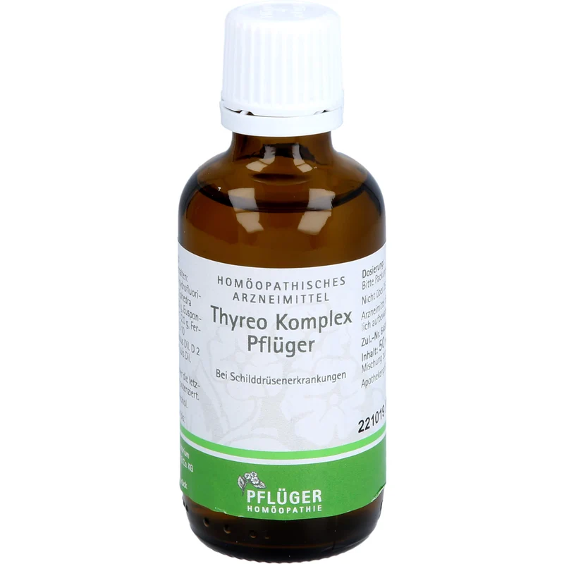 Pflüger Thyreo Komplex Tropfen bei Schilddrüsenerkrankungen, 50 ml Lösung