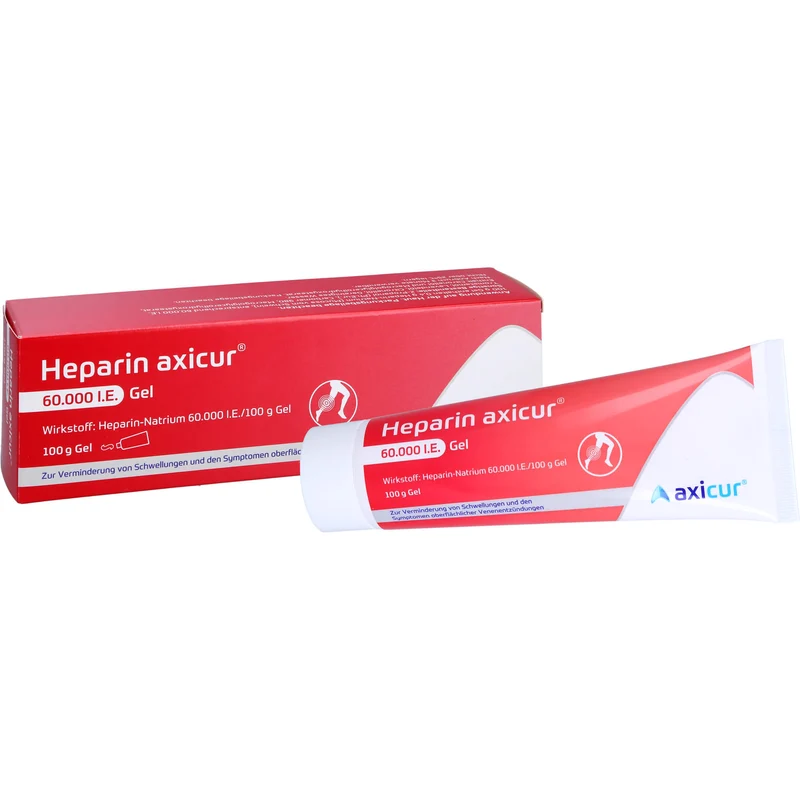 Heparin axicur 60.000 I.E. Gel, 100 g Gel