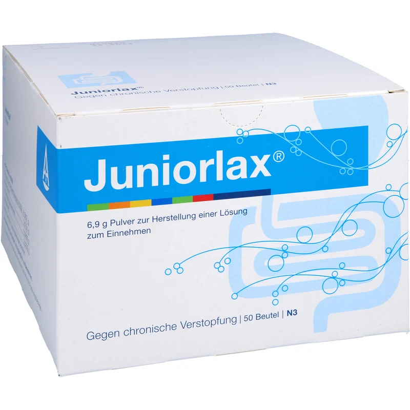 Juniorlax Beutel gegen chronische Verstopfung, 50 St. Pulver