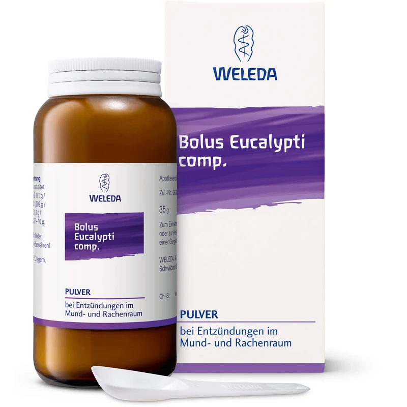 Bolus Eucalypti comp., WELEDA Pulver, 35 g Pulver