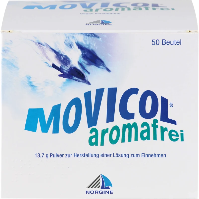 MOVICOL aromafrei Pulver gegen Verstopfung, 50 St. Beutel