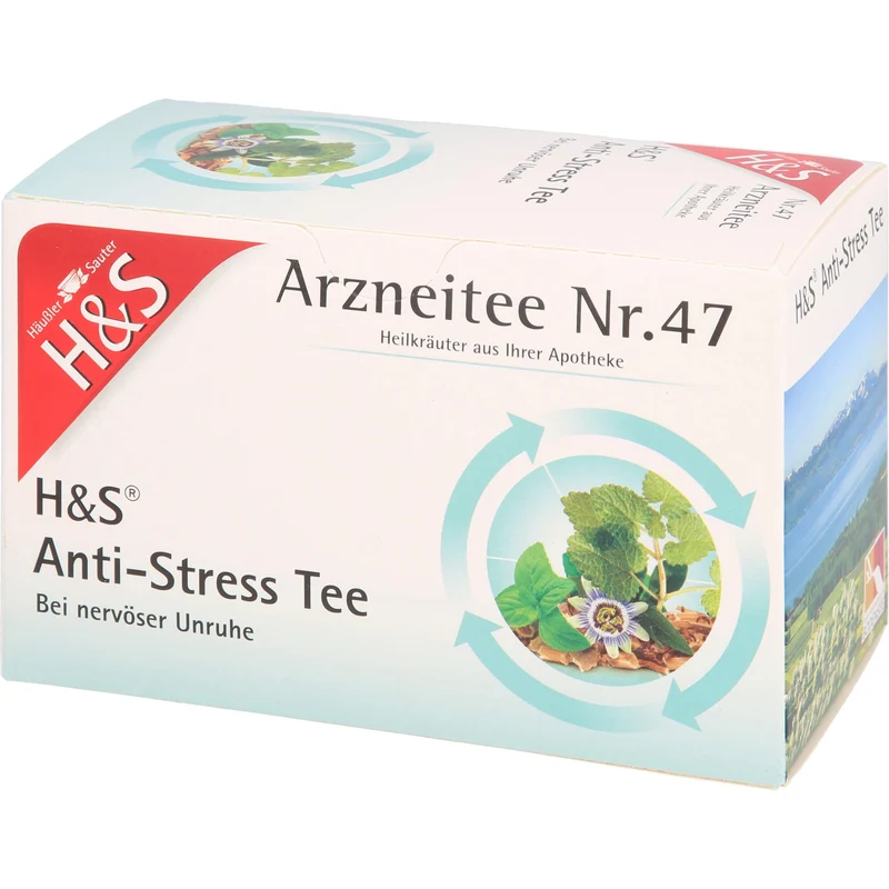 H&S Arzneitee Nr. 47 Anti-Stress Tee bei nervöser Unruhe, 20 St. Filterbeutel