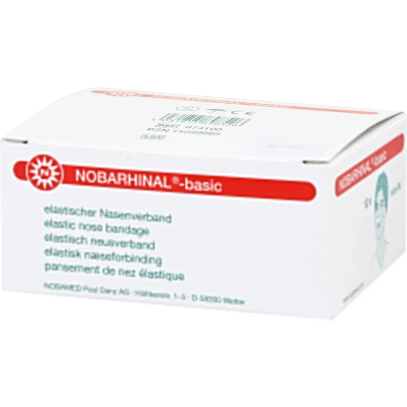 NOBARHINAL-basic elastischer Nasenverband mittel, 10 St. Verband