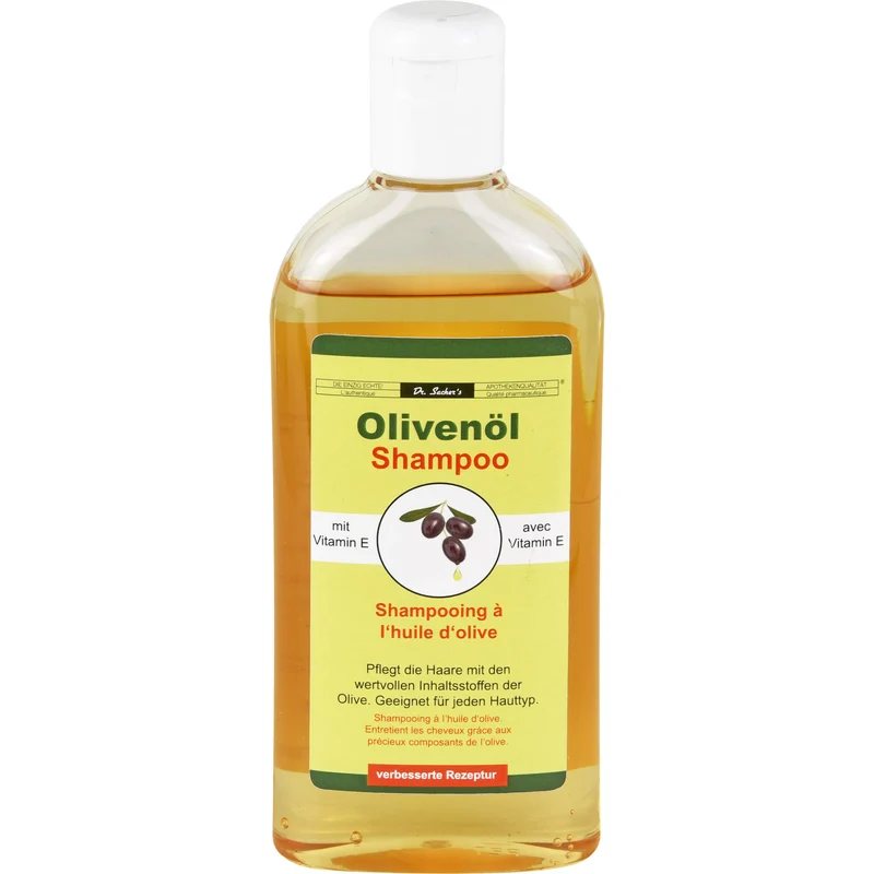Olivenöl Shampoo mit Vitamin E, 250 ml SHA