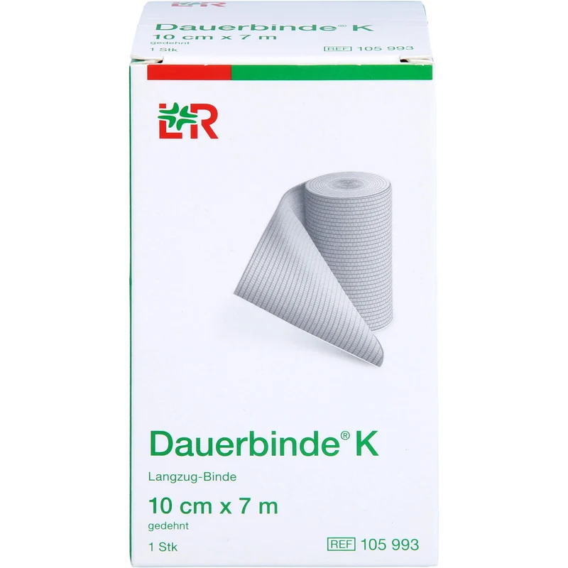 Dauerbinde kräftig 10cmx7m, 1 St. Binde