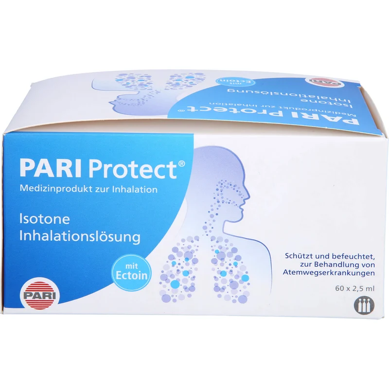 PARI ProtECT Inhalationslösung mit Ectoin 10x2,5ml, 150 ml Lösung