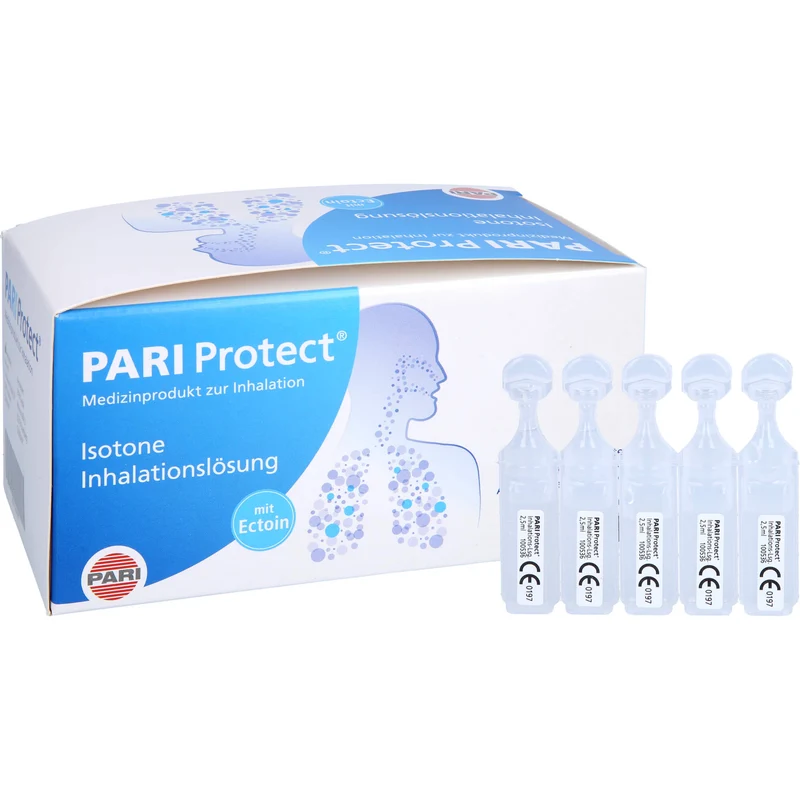 PARI ProtECT Inhalationslösung mit Ectoin 10x2,5ml, 150 ml Lösung