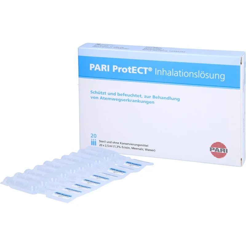 PARI ProtECT Inhalationslösung mit Ectoin 10x2,5ml, 50 ml Lösung