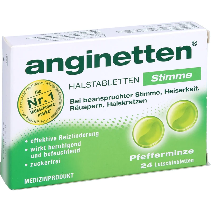 anginetten Stimme, 24 St. Tabletten
