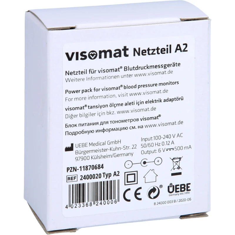 Netzteil für visomat Blutzuckermessgeräte, 1 St. Zubehör