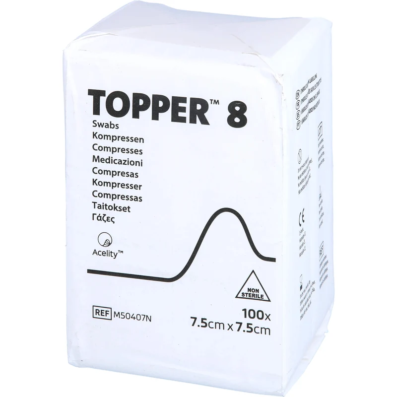 TOPPER 8 UNST 7,5 X 7,5 cm, 100 St KOM