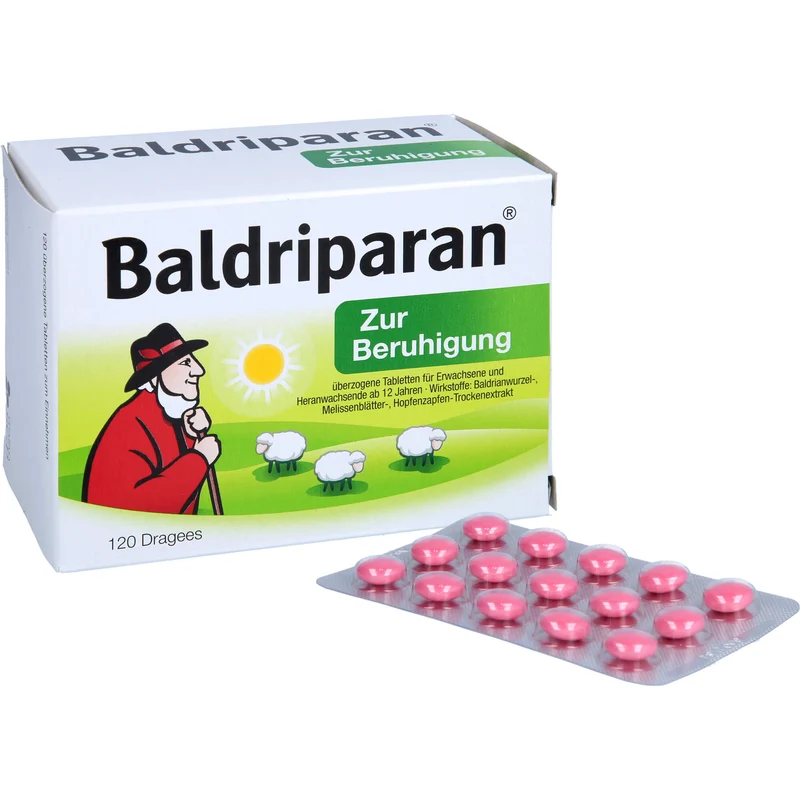Baldriparan Dragees zur Beruhigung, 120 St. Dragees