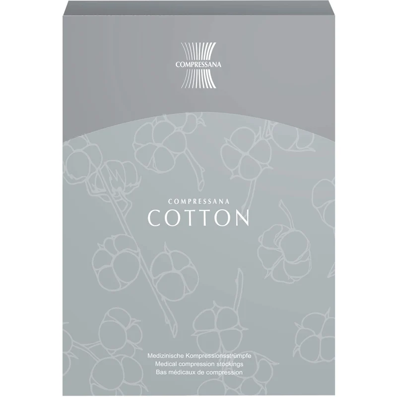 COMPRESSANA COTTON K2 AGK 5 NHB SILK O SP, 2 St