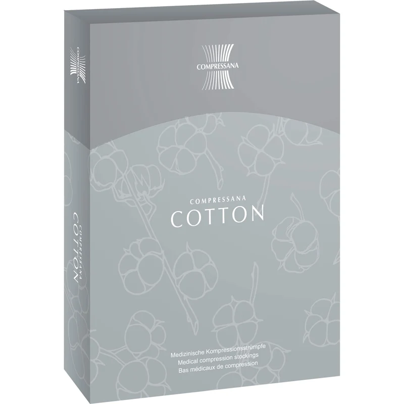 COMPRESSANA COTTON K2 AGK 5 NHB SILK O SP, 2 St