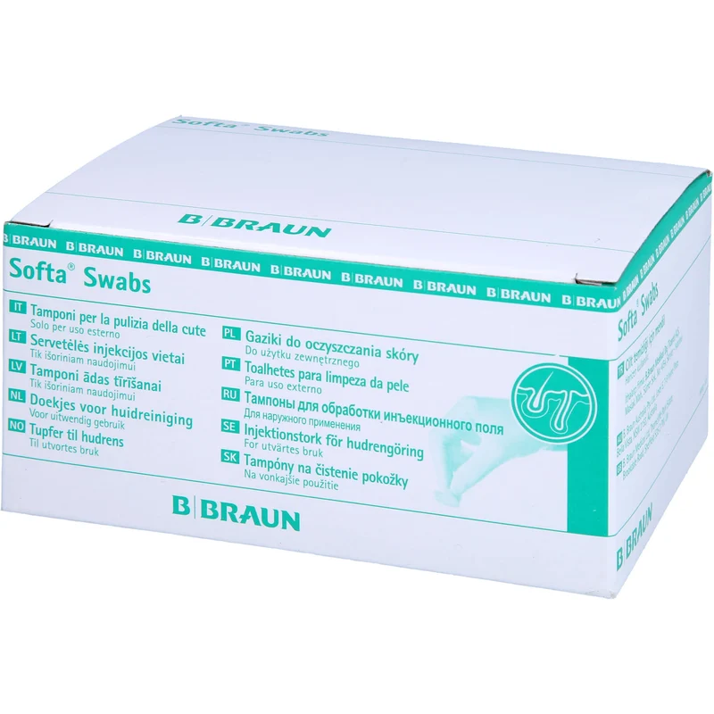 Alkoholtupfer Softa Swabs, 100 St. Tupfer