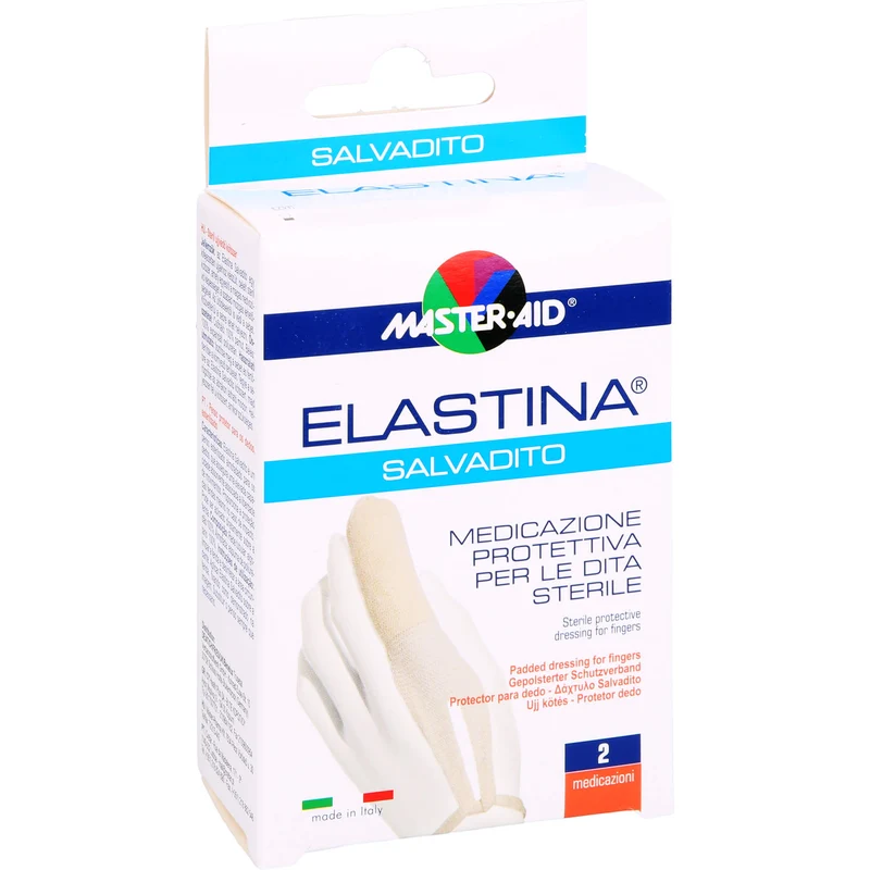 SALVADITO weich gepolsterter, steriler, medizinischer Fingerverband, 2 St. Verband