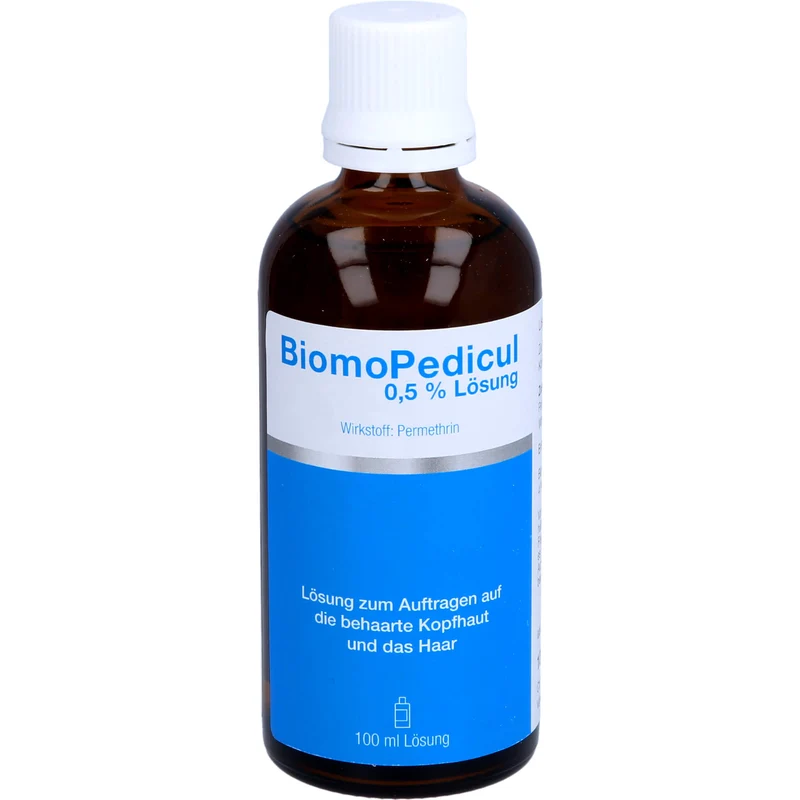 BiomoPedicul 0,5 % Lösung bei Befall mit Kopfläusen, 100 ml Lösung
