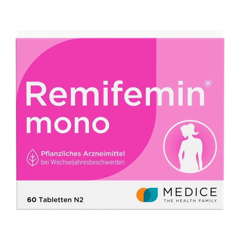 Remifemin mono Tabletten bei Wechseljahresbeschwerden, 60 St. Tabletten