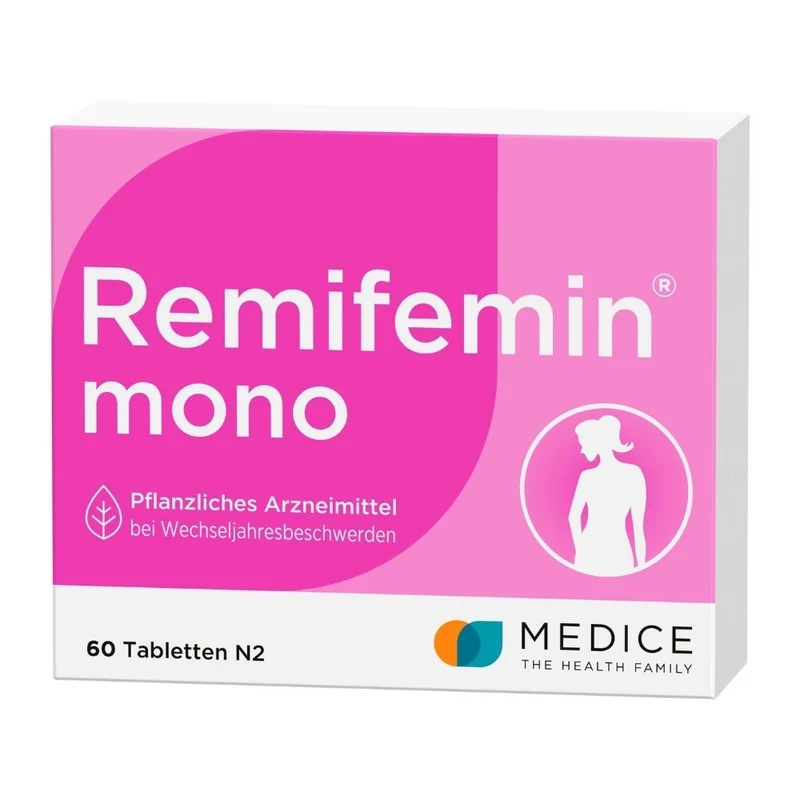 Remifemin mono Tabletten bei Wechseljahresbeschwerden, 60 St. Tabletten