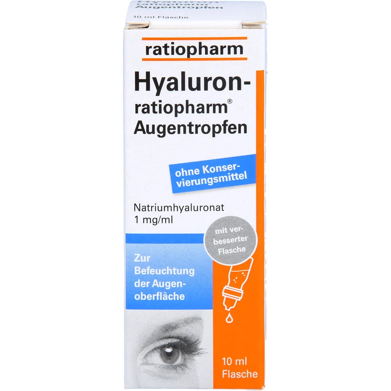 Hyaluron-ratiopharm Augentropfen, 10 ml Lösung