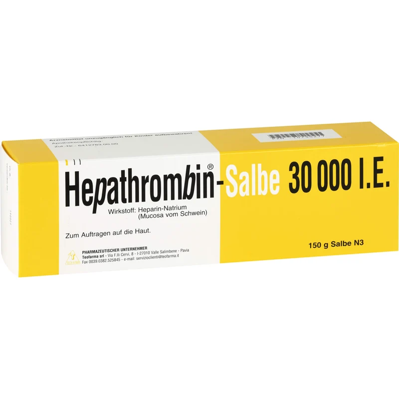 Hepathrombin -Salbe 30000 I.E., 150 g Salbe