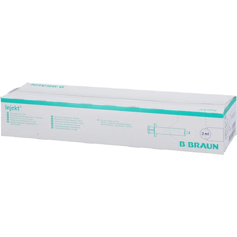 B. BRAUN Injekt Lock PVC-frei Spritzen, 100 St. Spritzen