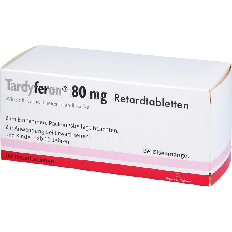 Tardyferon Depot-Eisen(II)-sulfat 80 mg CC Pharma Retardtabletten, 100 St RET