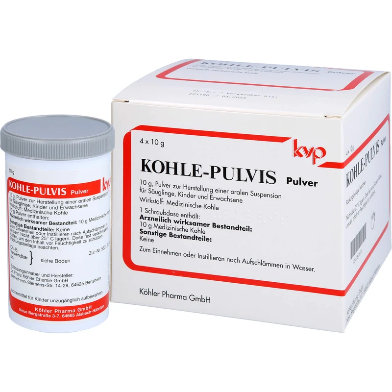 KOHLE-PULVIS Pulver, 40 g Pulver